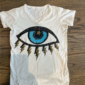 Kids Lauren Moshi v-neck tee